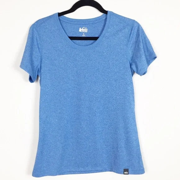 REI | Tops | Rei Blue Short Sleeve Sz S | Poshmark